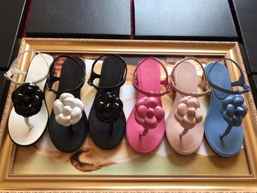 

Fashion Women's Casual sandals Summer Beach slippers Leather High quality shoes female flip flops woman Sandal C4024