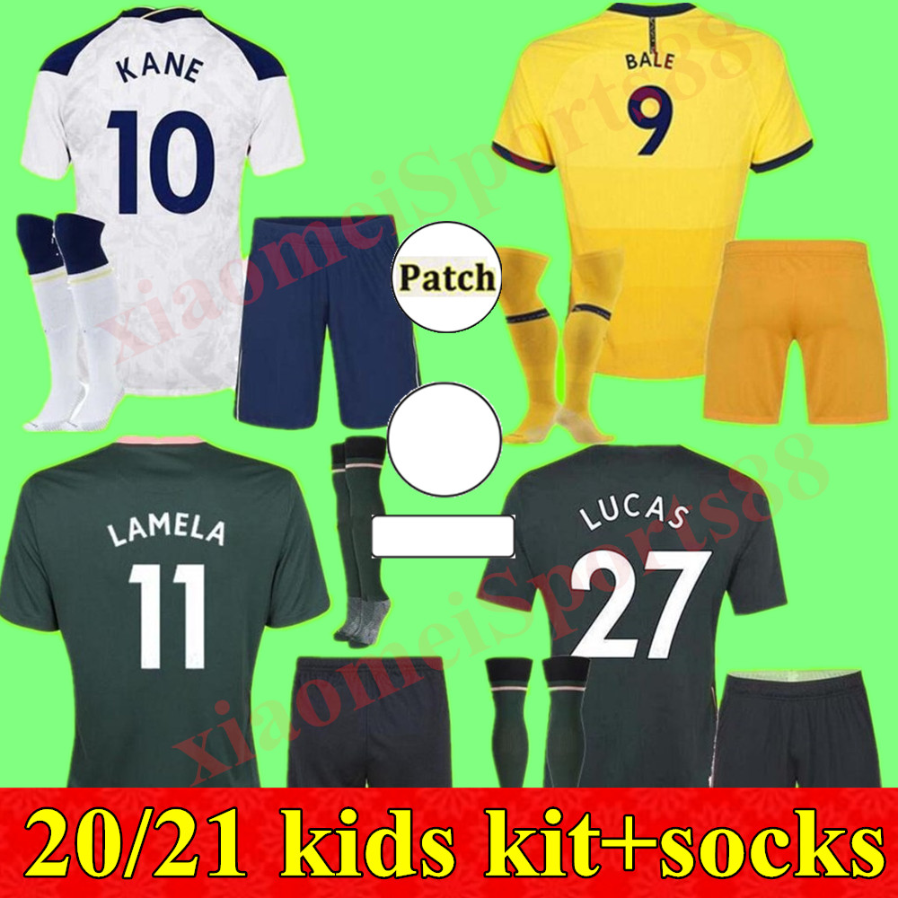 

20 21 child KANE SON BERGWIJN Soccer Jerseys 2021 BOYS LUCAS SPURS DELE TOTTENHAM Football shirt YOUTH BALE NDOMBELE kids kit uniforms, Home+socks