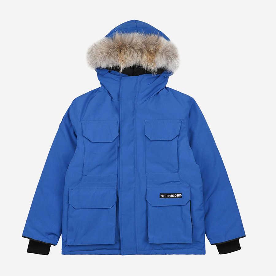 

Top Quality Kids Veste Fashion Designer Hiver Down Coat Thermal Thermo Veritable Thermique Veritable Fourrure, Eur 38