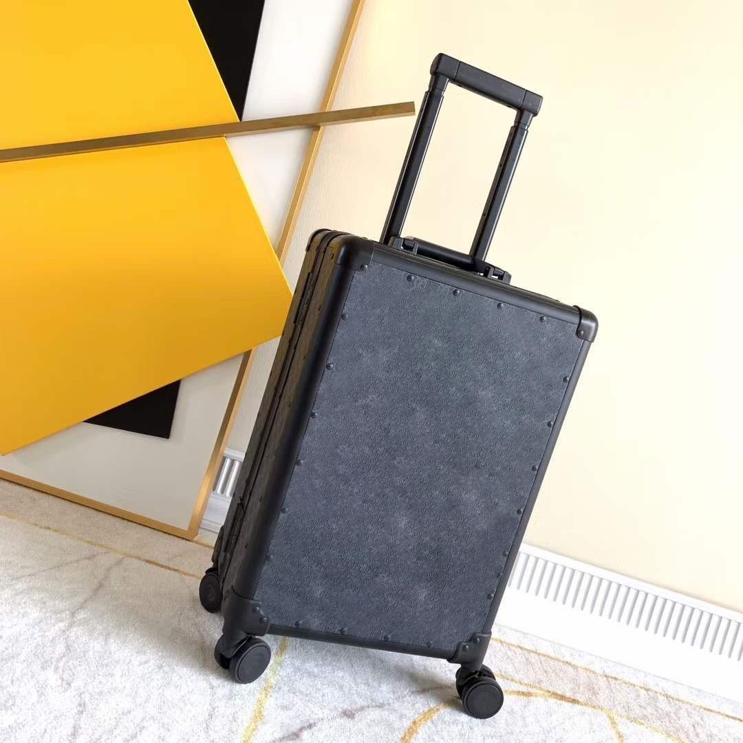 

2022 top quality fashion functional travel luggage men womens suitcases trunk bag spinner universal wheel duffel rolling luggages #001