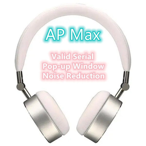 

AP Max H1 Earphones TWS Wireless Bluetooth Headphones Noise Reduction Transparency Mode Spatial Audio Pop Up Window Rename Smart Sensor VS W1 Air2 Air3 Gen2 Gen3 Pro, Pink
