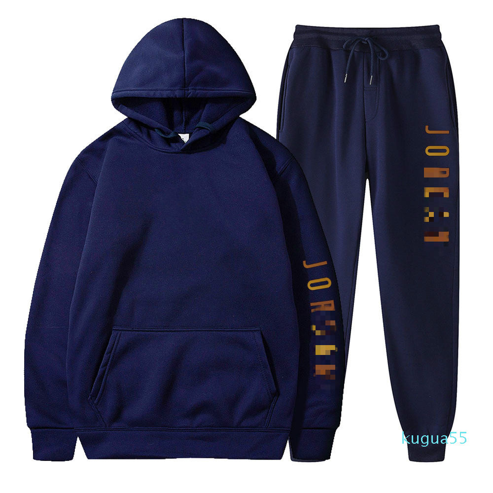 

2021 Luxury designer Tracksuit Causal Men Women Suits Fleece Sweatsuits Sport Jogger Autumn Winter Pollover Hooded Hoodies Pants Sportwear, Gray