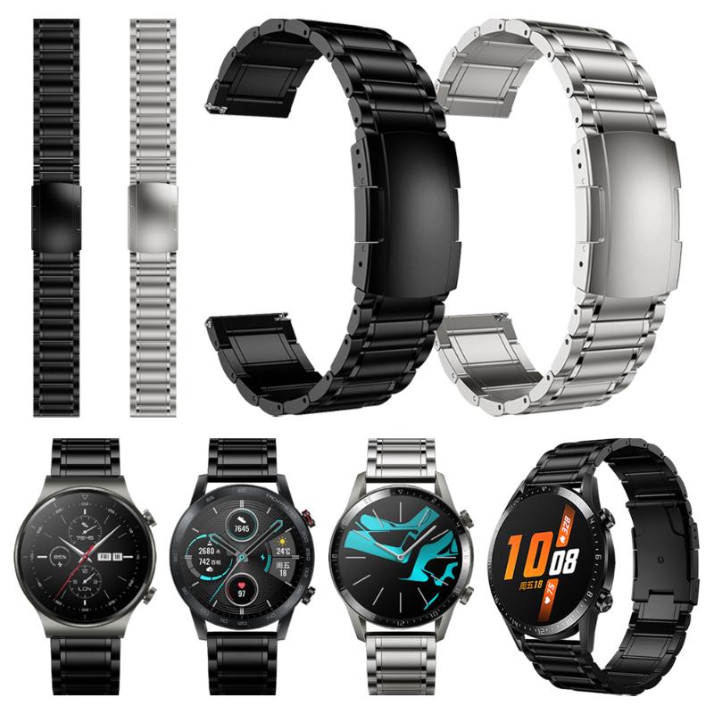 

Watch Bands High Quality Titanium Alloy Strap For HUAWEI GT 2 Pro GT2 46MM Band Watchband HONOR MagicWatch 2/GS Metal Bracelet, Black;brown