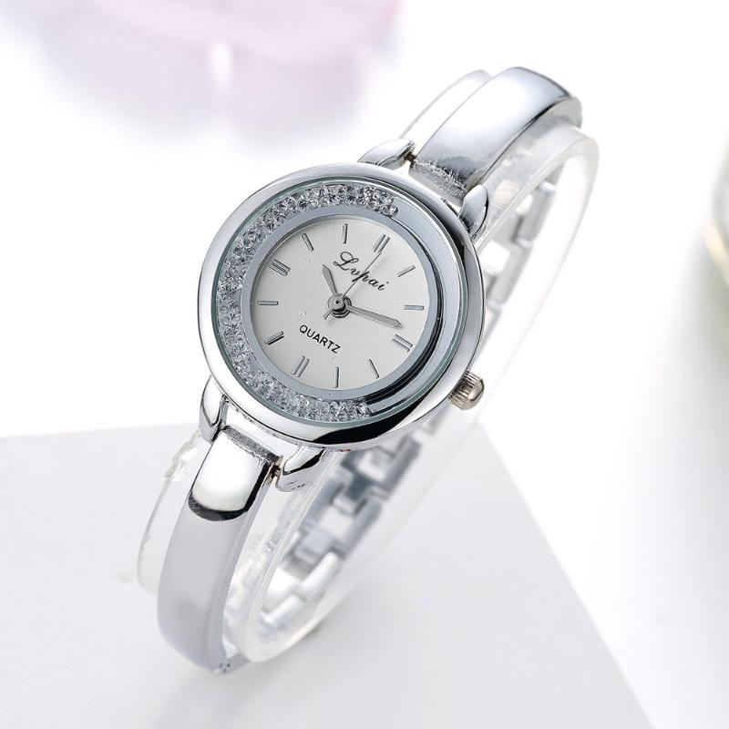 

Wristwatches Lvpai Bracelet Women Dress Watches Fashion Quartz Crystal Ladies Casual Sport WristWatch *E
