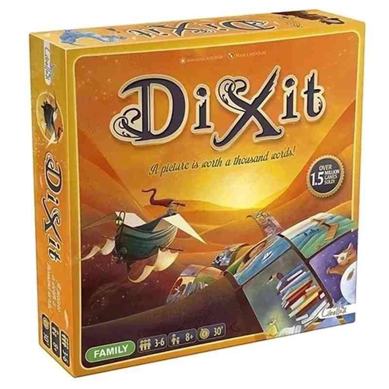 Original HAY HOUSE DIXIT New Dixit Board Game Party Game Cards Game 3-6 Players for Kids And Adults Parent-Child Family Couple Party Home Fun Bas-image-750837384