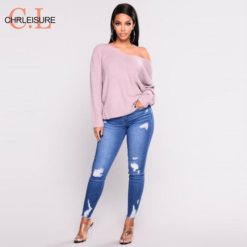 

2011chrleisure high waist jeans for women slim stretch holes denim jean bodycon skinny push up jeans woman ripped womens jeans 3xl, Blue