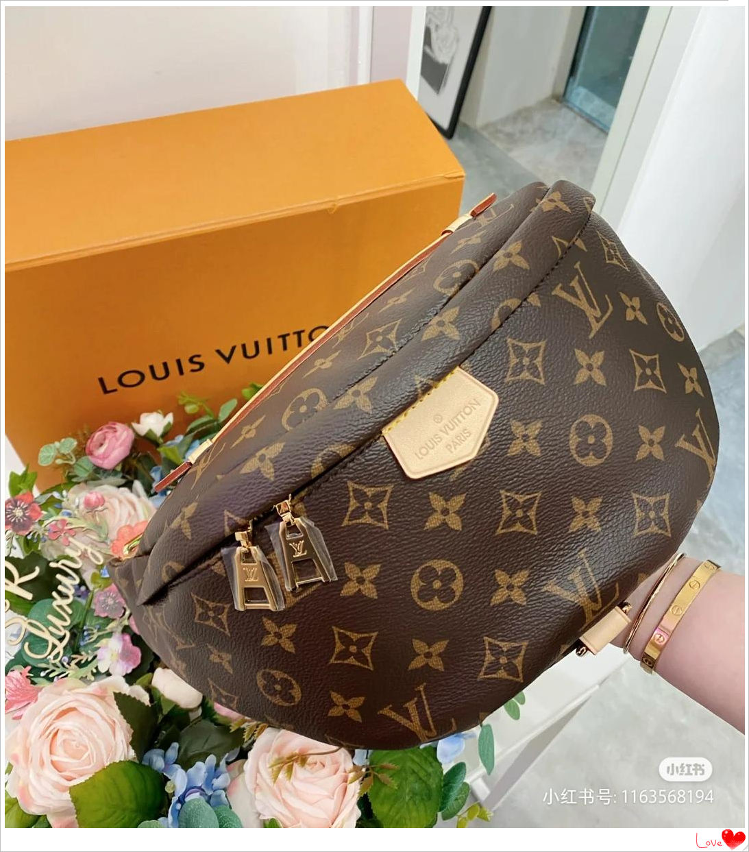 

new waist bag belt bag bumbag men women waist bags fanny pack women crossbody bag wallet LV Louis 1 Vitton ySL, Golden;silver