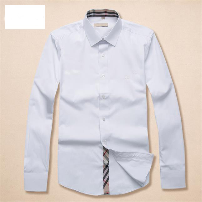 

Luxurys Designers Mens Dress Shirts Business Fashion Casual Shirt Men ts Spring Slim Gold chintz silk The color black and whitetTher white M-3XL#41, Pink