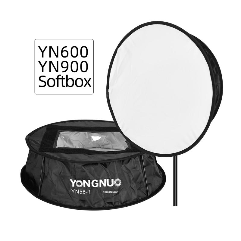 

Continuous Lighting YONGNUO Softbox Diffuser For YN600 YN600II YN900 LED Video Light Panel Foldable Soft Filter