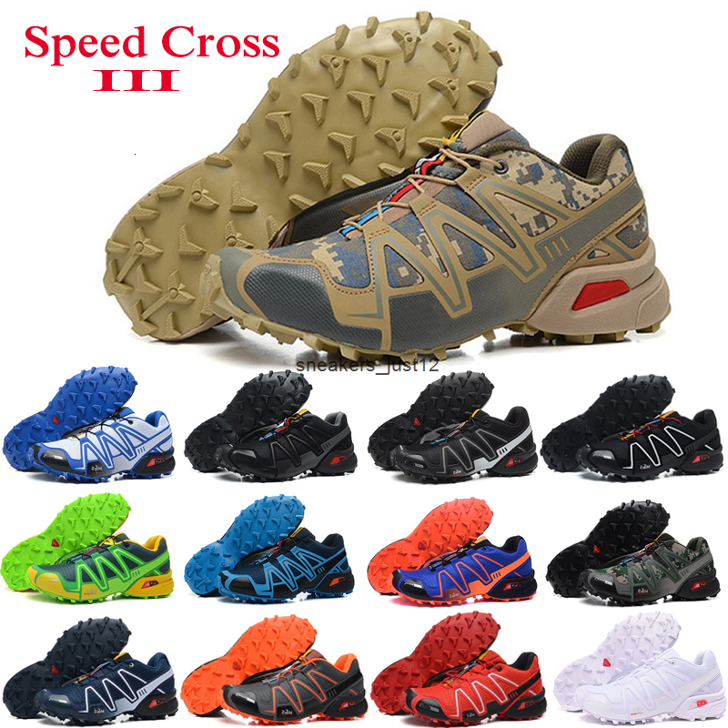 

Speedcross 3 CS Trail Women Lightweight Sneakers Navy Speed Cross III Zapatos Waterproof Athletic Running Shoes 40-46