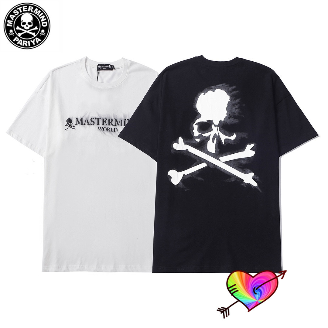 

T-shirt Men Women High Quality Print Tee Oversized Tops Short Sleeve, White;black