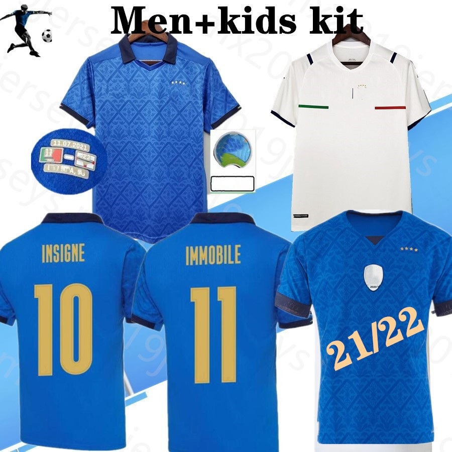 

2021 2022 ITA INSIGNE soccer Jerseys home away JORGINHO EL SHAARAWY BONUCCI BERNARDESCHI 21 22 Adult men + kids kit FOOTBALL SHIRTS, Black;yellow