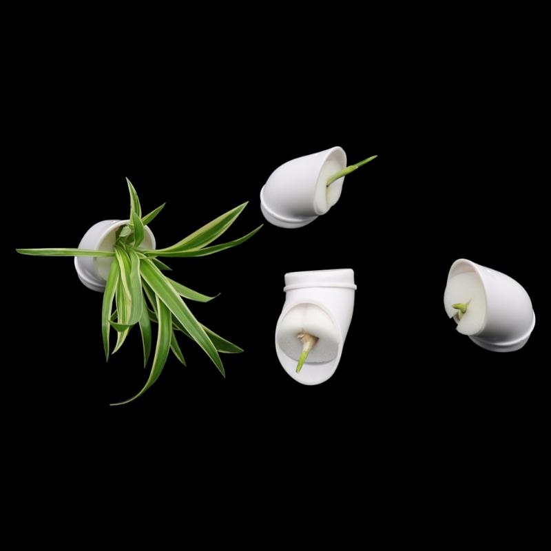 

Planters & Pots 100 Pcs DIY Hydroponics Vertical Tower Plant Accessories Hydroponic Colonization Cups Flower Container Grow Pot Cup