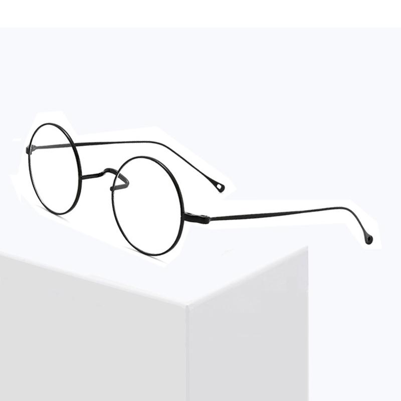 

Fashion Sunglasses Frames Vintage Round Titanium Glasses Frame Men Optical Prescription Eyeglasses Women Japanese Handmade Retro Myopia Eyew