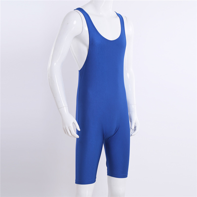 Underpants Fashion-MSemis Mens Bodysuit Lingerie One-piece Sleeveless Modified Thong Leotard Wrestling Singlet Men Tights Boxer Un-image-685458203