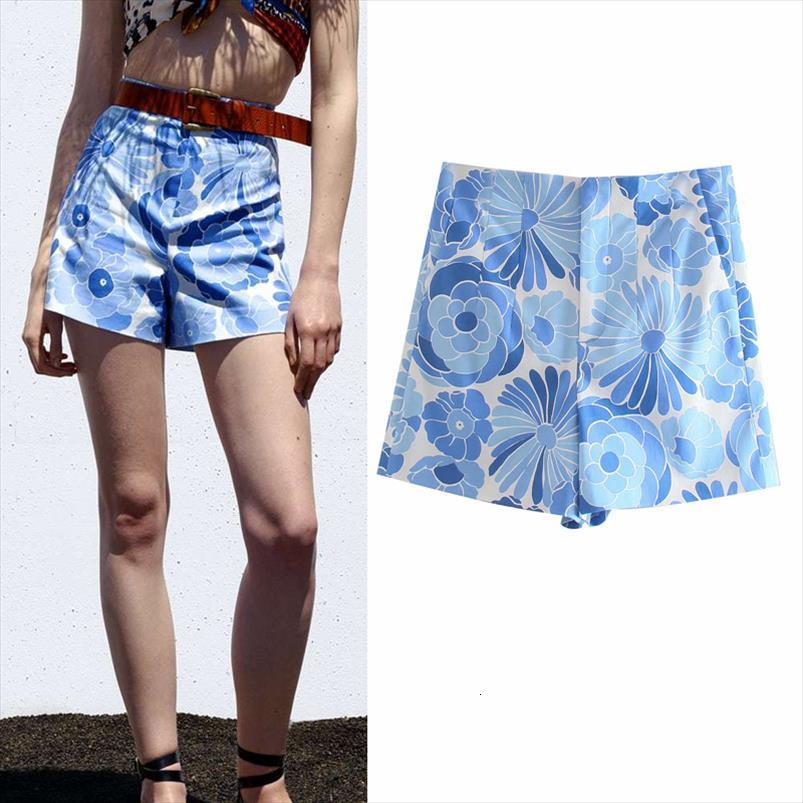 

summer sweet za floral womens short print button fashion casual elegant street botton clothing ly9456, White;black