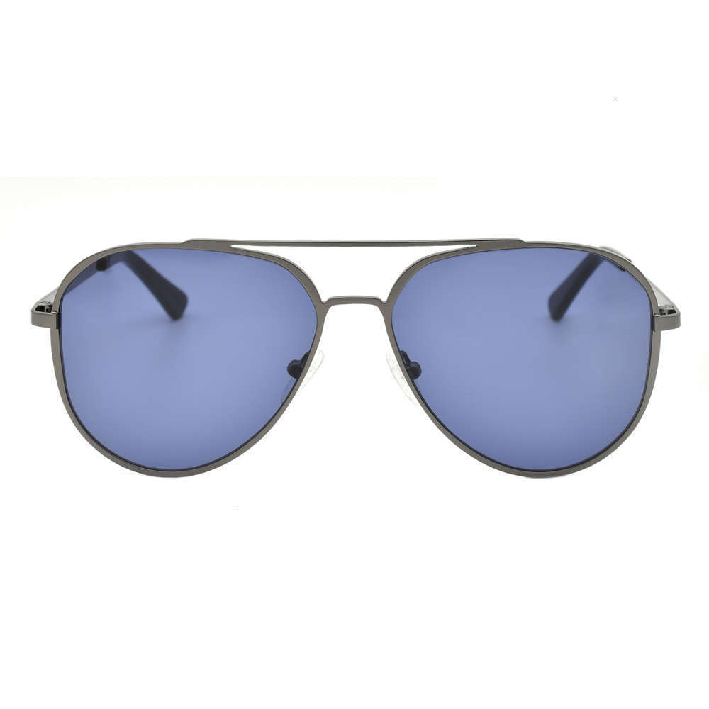 

Highend accessories Hot Fashion Aviation Pilot Sunglass Men Metal Sun Glass For Male UV fashionable sunglass, Black