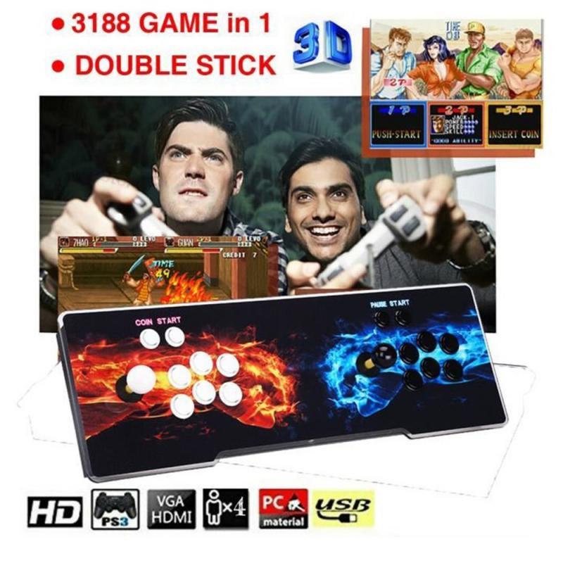 

Game Controllers & Joysticks 64*23*7cm Classic Gamepads Fighting Entertainment 3800 In One Electronic Machine ACT Action For Ps3 Console 16G