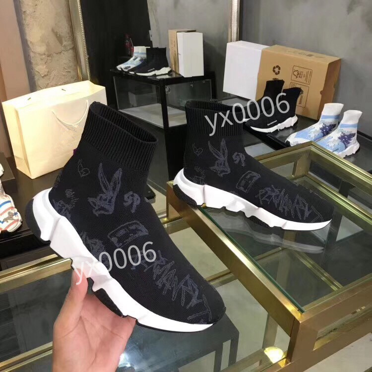 

2022 Fashion brand men's and women's casual shoes cloudboost thunder knitted velvet sports color luxury designer thick sole super light rubber fz191007, Choose the color