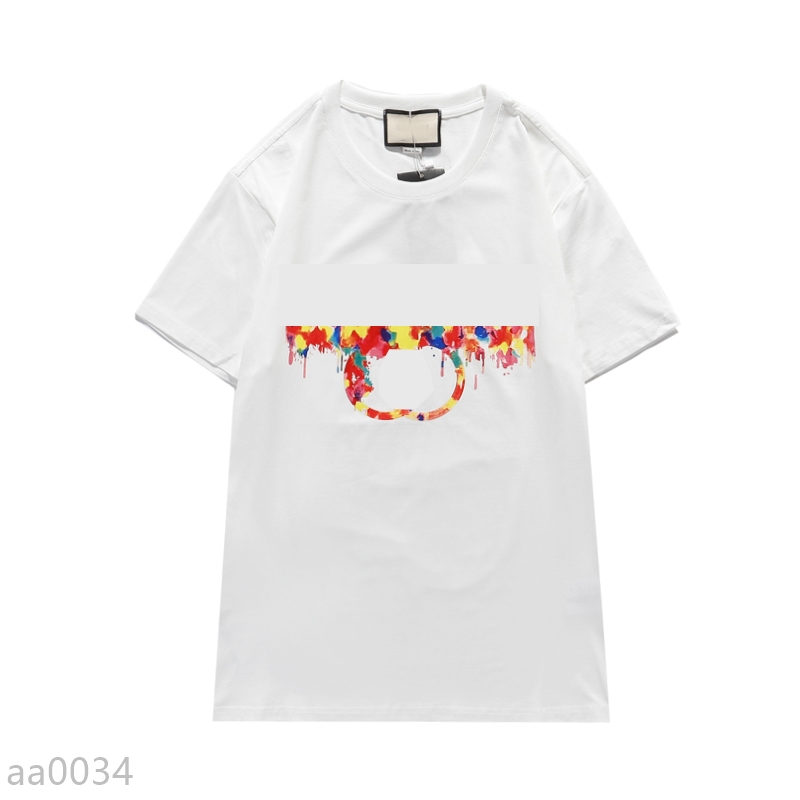 

2021ss Mens Luxury Designer T Shirts Summer Tops Printing cotton Tees Hip Hop Fashion Men Women Short Sleeve TShirts Size S-3XL OVO, White;black