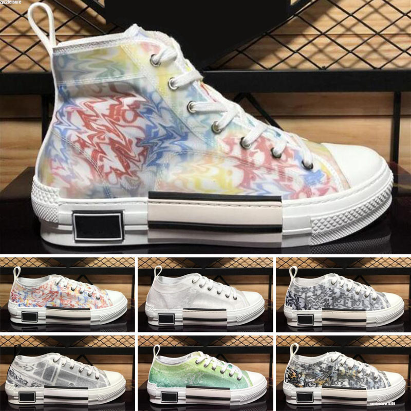

Dupe B23 Designer Shoes Canvas Oblique Sneakers Women Men Sneaker Embroidery Alphabet Trainers Lace Up Casual Shoe With Box, Color 14