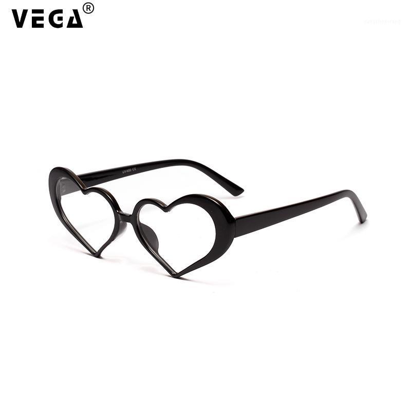 

Eyewear Plastic Love Heart Sunglasses Women UV400 Yellow Glasses Black Hearts Shaped Girl Multi-color 380