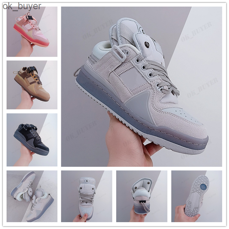 

Bad Bunny x Originals Forum Easter Egg Low shoes designer Sneakers Shoes Teens Active Running Forces Little University Sport A2 in Pink Brow