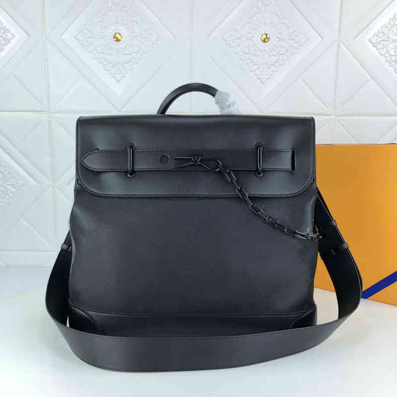 

Bag M44731 Messenger Men top handle Crossbody Bags Man Business file Shoulder Handbag Coated Canvas Chain Briefcase M55701, Size:38x39x15 cm