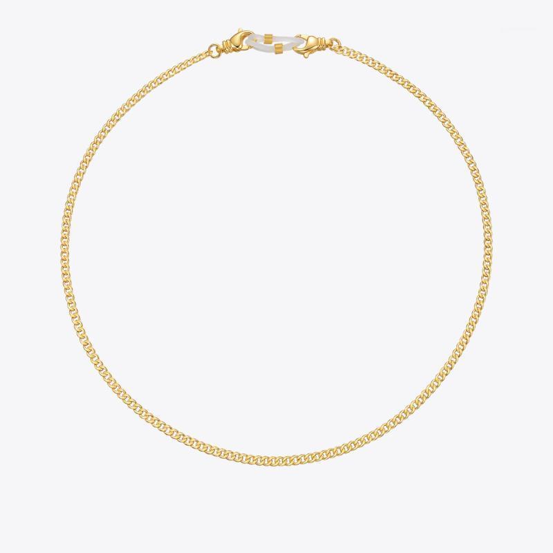 

Basic Choker Necklace Women Gold Color 3 Wearing Methods Long Chain 2021 Necklaces Fashion Jewelry Collier Femme P3212 Chains