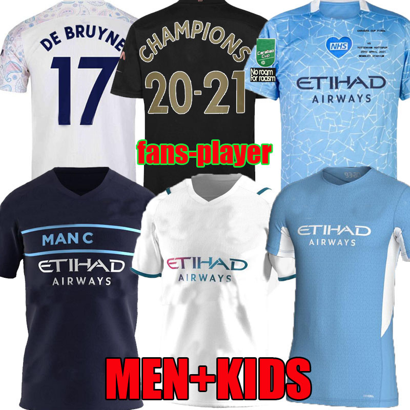 

20 21 22 city soccer jersey man DE BRUYNE BERNARDO FODEN 2021 2022 FERRAN G.JESUS final champions home STERLING manchester PLAYER VERSION MEN KIDS KIT football shirts, 2021 vancouver whitecaps home