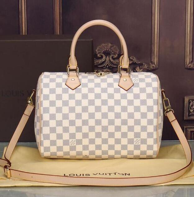 

Women Messenger Travel bag Classic Style Fashion bags Shoulder Bags LV LOUIS Lady Totes handbags 30 cm With key lock Vitton