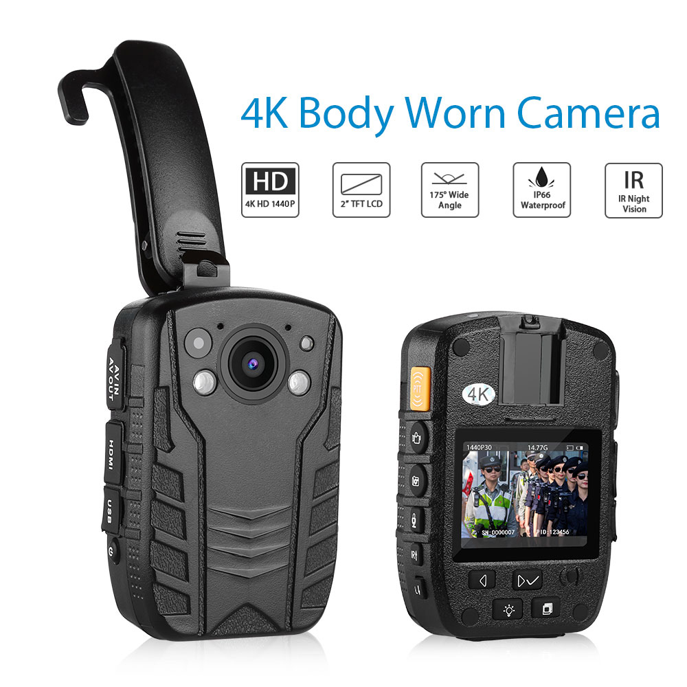 

HD Police Body Worn Camera Security Camcorder Recorder wearable Video Record DVR WDR Pocket Cam