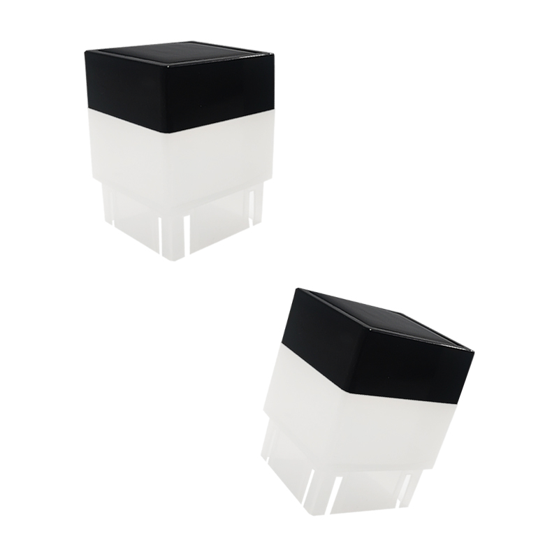 

LED Solar Fence Lamps Outdoor Waterproof Post Cap Lights For Wrought Iron Fencing Front Yard Backyards Gate Landscaping Resident crestech