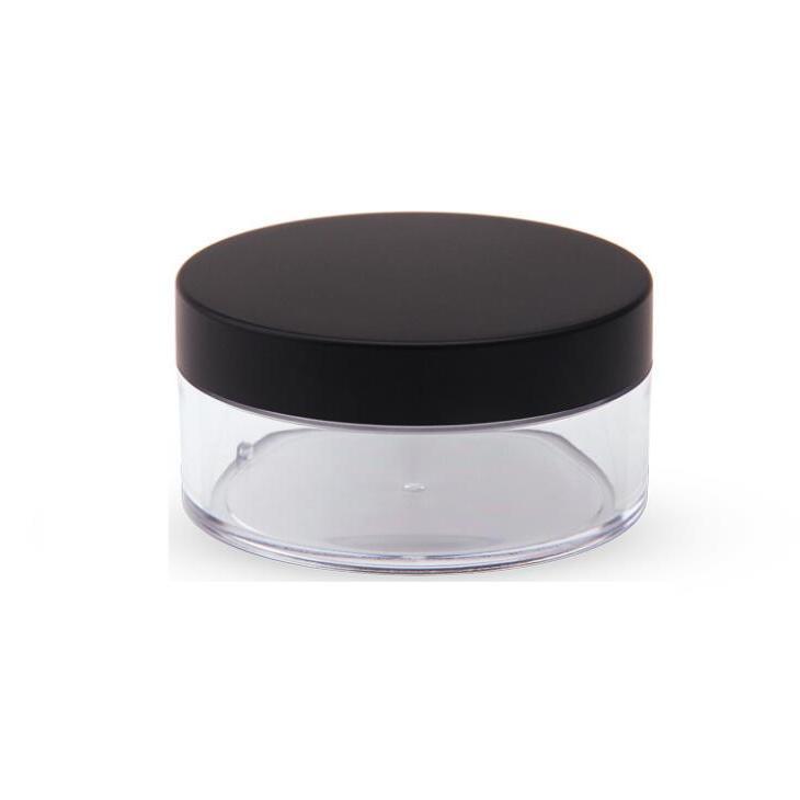 

1pc 50g Plastic Empty Loose Powder Pot With Sieve Cosmetic Makeup Jar Container Travel Refillable Perfume Cosmetic Sifter Caja De Polvo Suelto