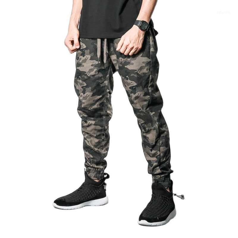 

Men's Pants Military Army Fans Mens Casual Jogger Cotton Camouflage Hip Harem Taper Male Trousers Elastic Waist Man Clothes, Green 2