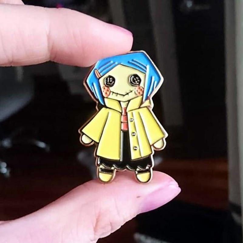 Pins, Brooches Cartoon Horror Anime Enamel Pin Badge Brooch Lapel Collar Pins Backpack Hat Jewelry Accessories-image-707211698