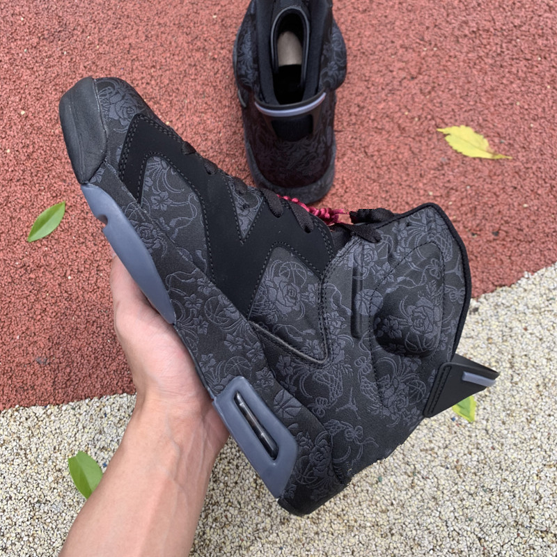 

Wmns Jumpman 6 6s Retro Singles Day Basketball Shoes Men Women Embroidery Chinese Knot Black Silk Luxury Sport Sneakers DB9818-001, Pay for extra lace