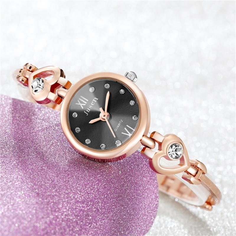 

Bracelet Watch For Women Very Fine Stainless Steel Diamond Band Small Dial Quartz Wristwatch Dress Clock Ladies Watches Relogio Wristwatches
