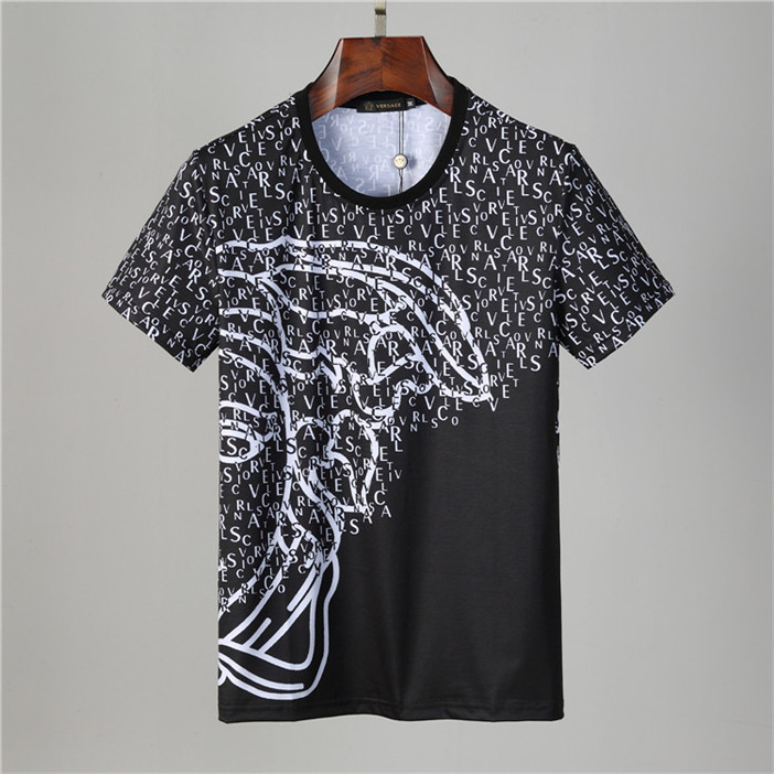 

Luxury Mens Designer T Shirts Men Women Hip Hop 3D Print Shirt AT90