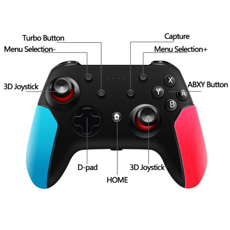 

Game Controllers & Joysticks Nieuwe Versie Bluetooth Controller Wireless Voor Schakelaar Pro Gamepad Switch Console