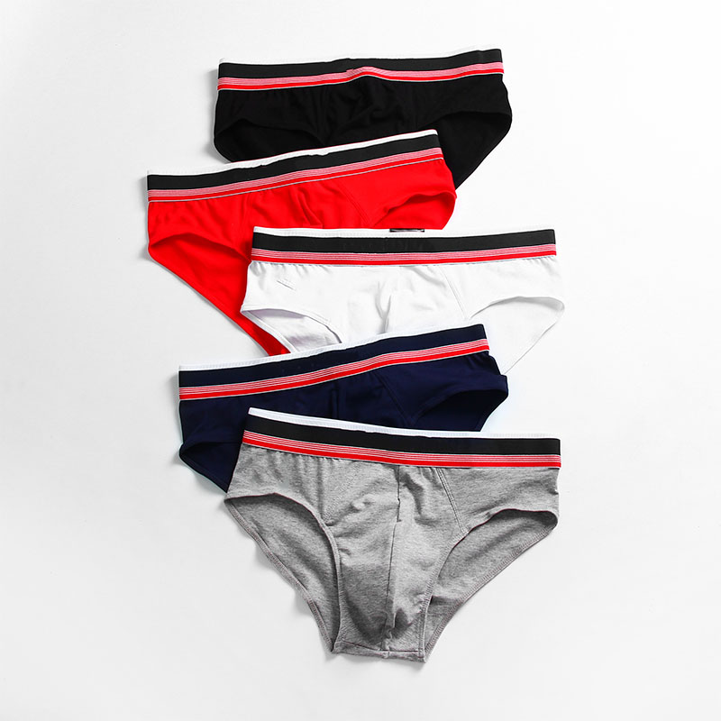 

Code 106 men underpants cotton comfortable and breathable short underwear high quality, Black;white