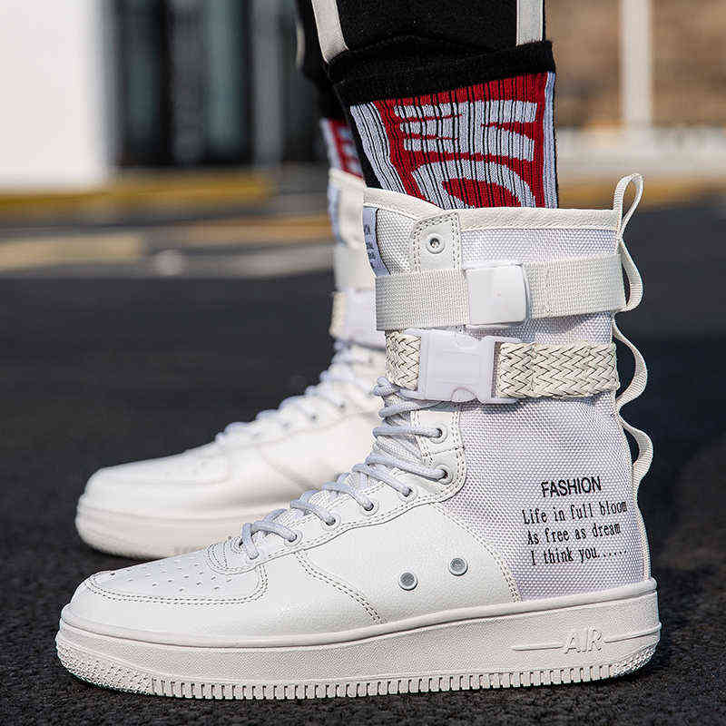 

New Men Super High-top Basketball Shoes Trainers Ankle Boots Outdoor Couple Sneakers Man Athletic Plus Size Women, Only extra shipping