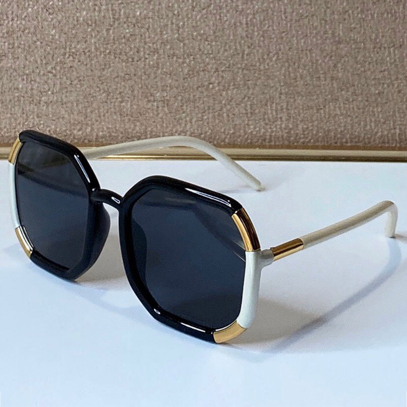 

Men sunglasses retro style trend personality black and white two-tone frame women eyeglasses SPS20X travel holiday party designer Glasses UV protection belt box