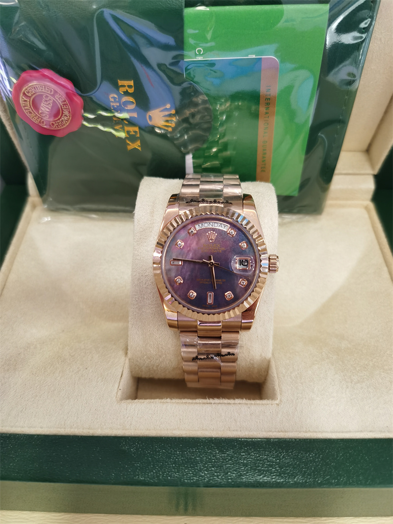 With Original Box High Quality Wristwatches Asia 2813 Movement 41mm 18K Yellow Gold 228235 Stainless Steel Mechanical Automatic Mens Watch Watche-image-724722751