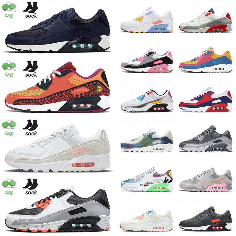 

Wholesale High Quality Sports 90s Running Shoes Navy Blue Muertos Grey Dot Worldwide Rose Pink Trail Team Gold Tennis Trainers Sneakers 36-46, B55 36-45 home & away