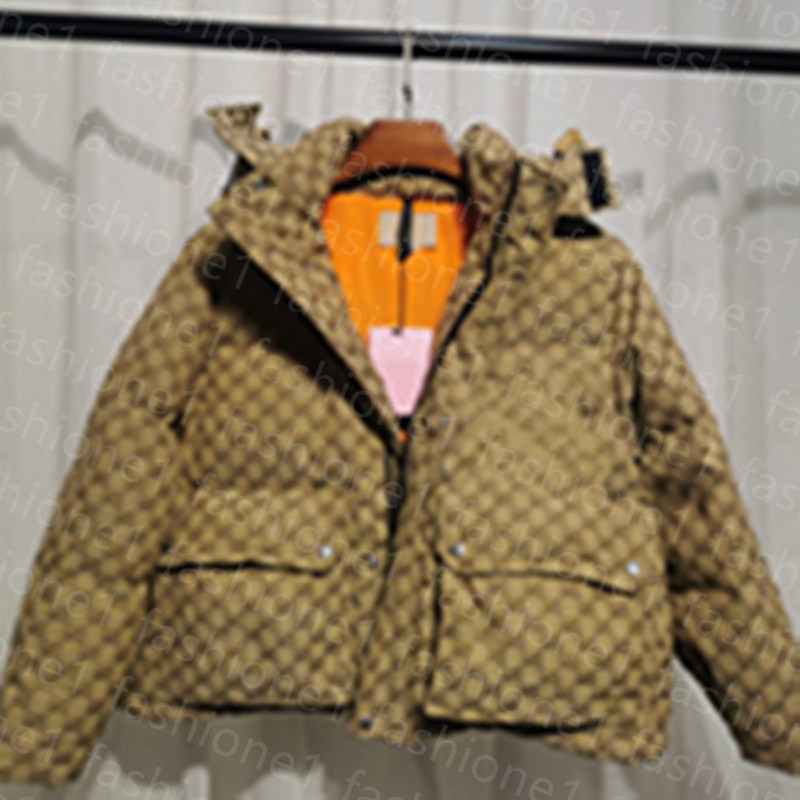 

Designer Womens Down Coats Jacket Thicken Winter Fashion Warm Jacquard Nylon Stitching Coat Hood Drawstring Letter Two Different Styles of Colors Can Choose, Black