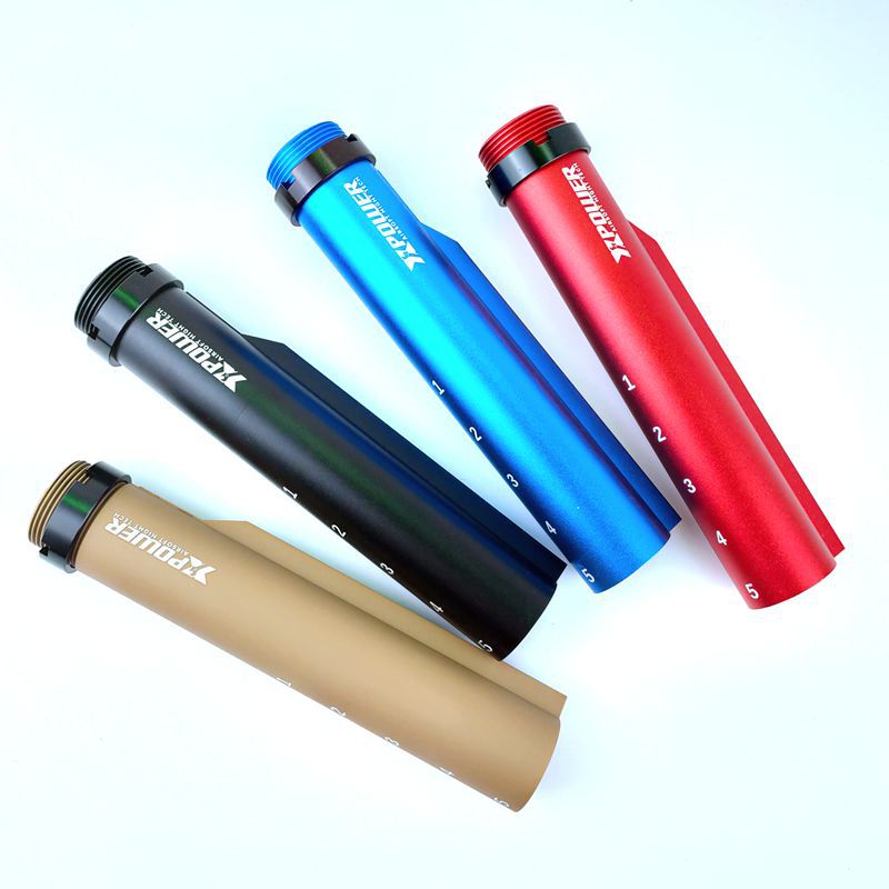 

Specification Metal Buffer Tube Receiver Extension Tube Gel Ball Blaster Airsoft AEG Paintball m4 M16 AR15 Accessories, J9 core