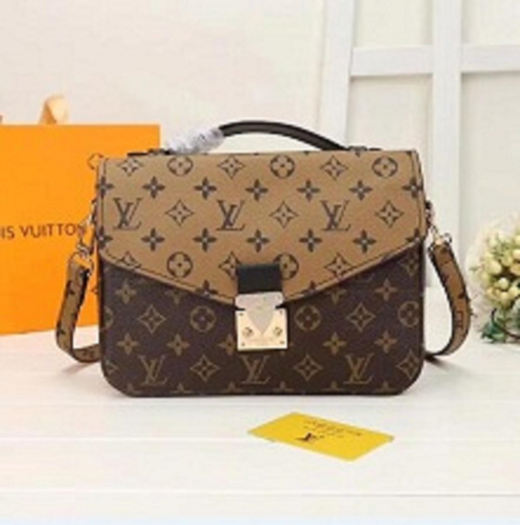 

Luxurys designers Bags LV LOUIS women handbag messenger bag oxidizing leather POCHETTE metis elegant shoulder crossbody shopping