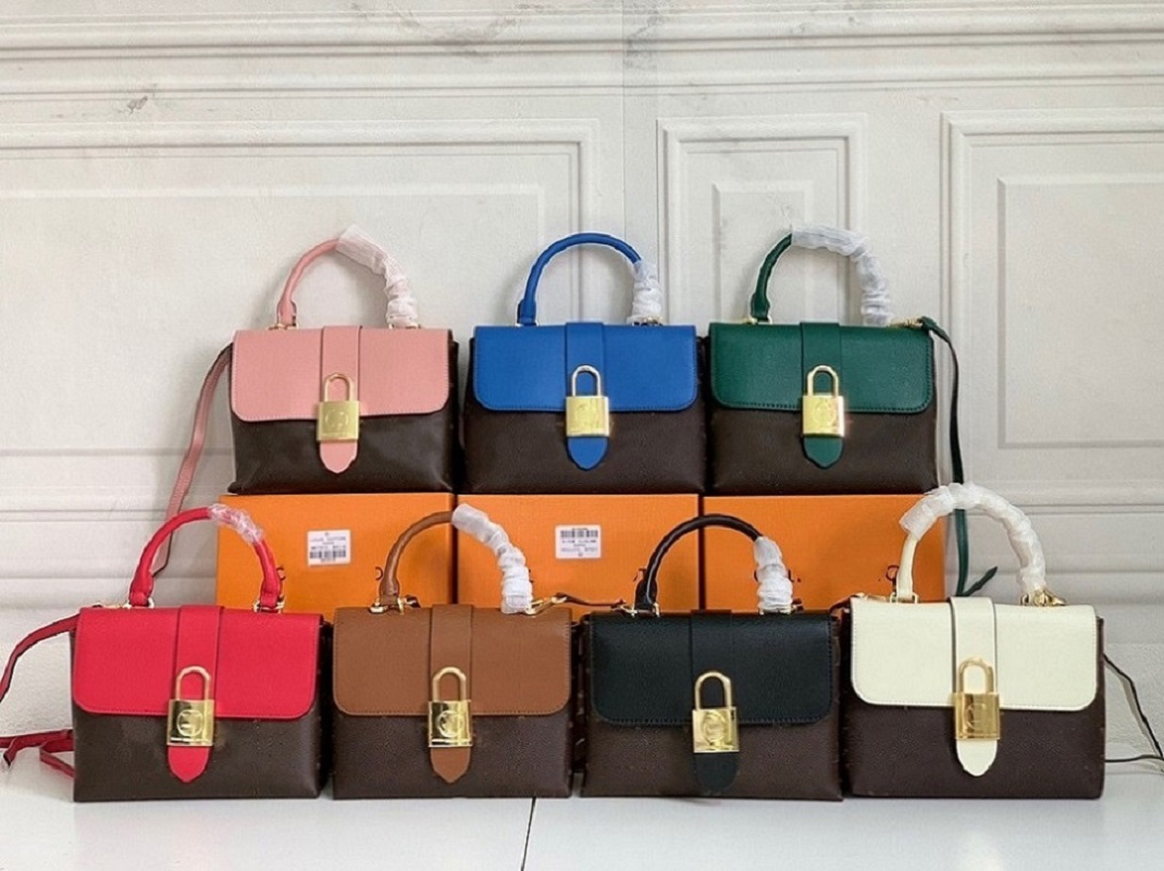 

Classic luxury designer bag high quality shoulder bags handbag classics 7 colors purse Genuine Leather crossbody handbags Free ship, Mono green #43577