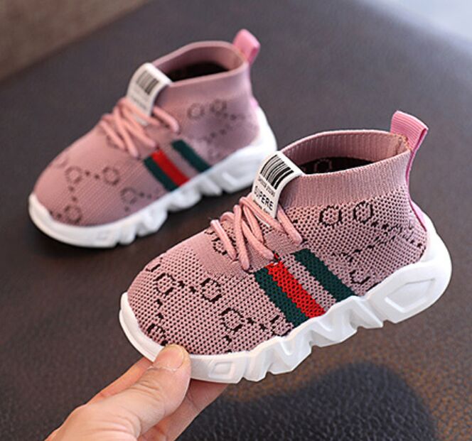 

Kids First Walkers Antislip Soft Bottom Baby Sneaker Casual Flat Sneakers Shoes Children size Girls Boys Sports Shoe,size 22-27